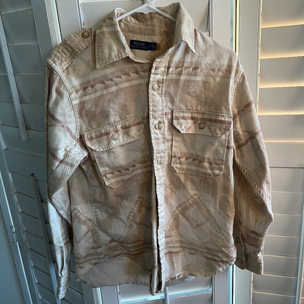 POLO RALPH LAUREN Southwestern Twill Shirt [M]